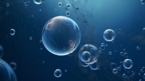 fond d ecran bulles brillantes Reiki - Audrey Poguennec