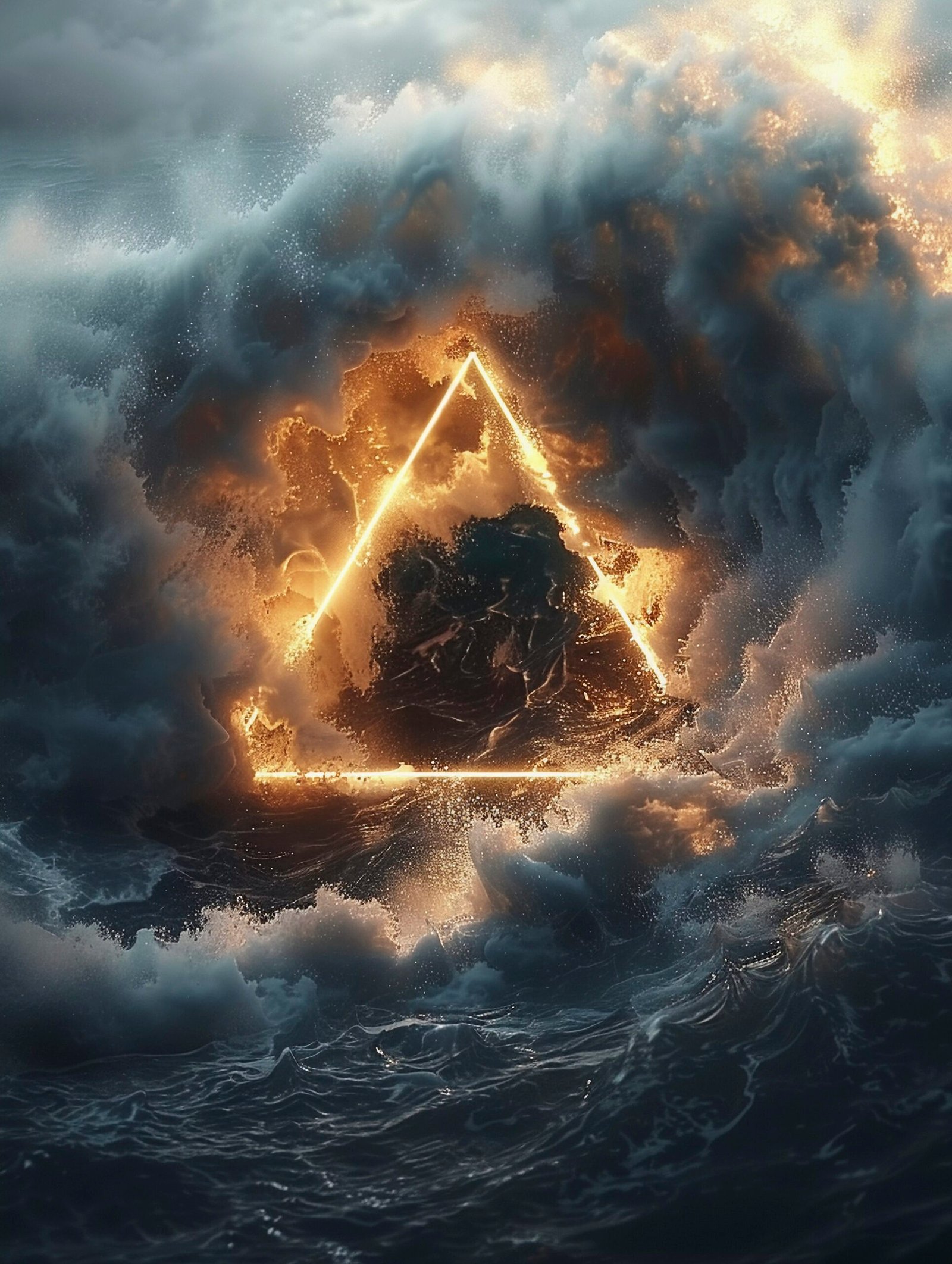 le triangle des bermudes avec le neon mystique scaled Les relations toxiques ou dysfonctionnelles