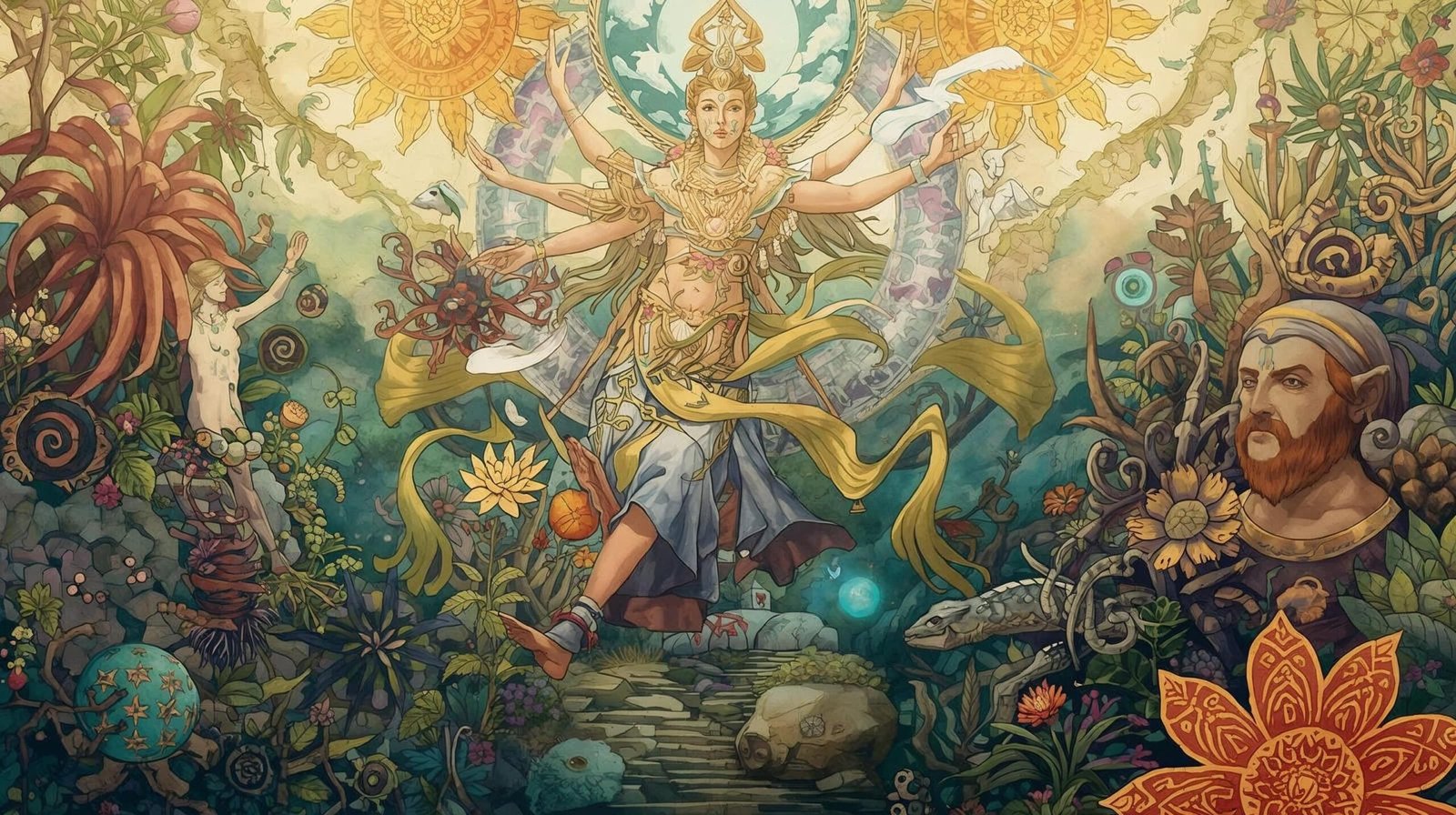 illustration la prophetie des andes scaled Mes partages